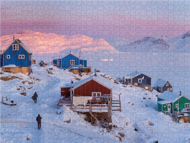 Kullorsuaq, ein traditionelles Jägerdorf an der Melville Bay