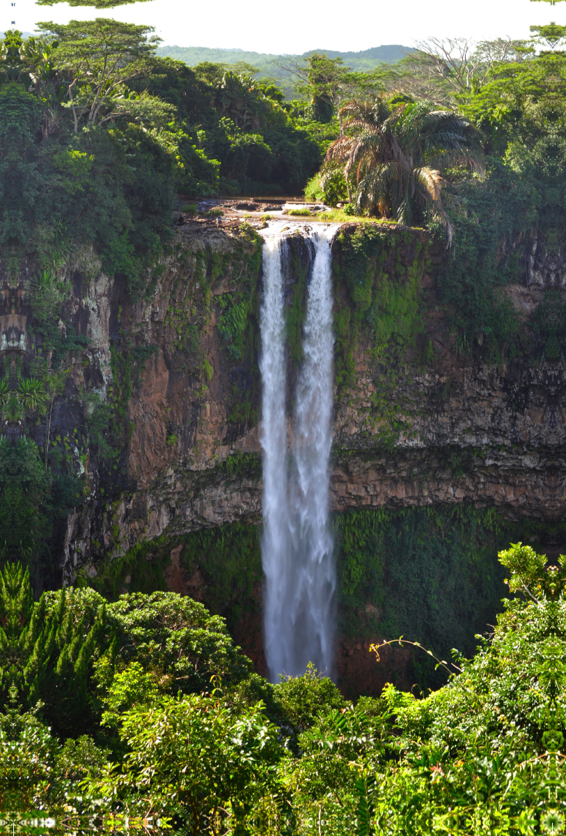 Chamarel-Wasserfall