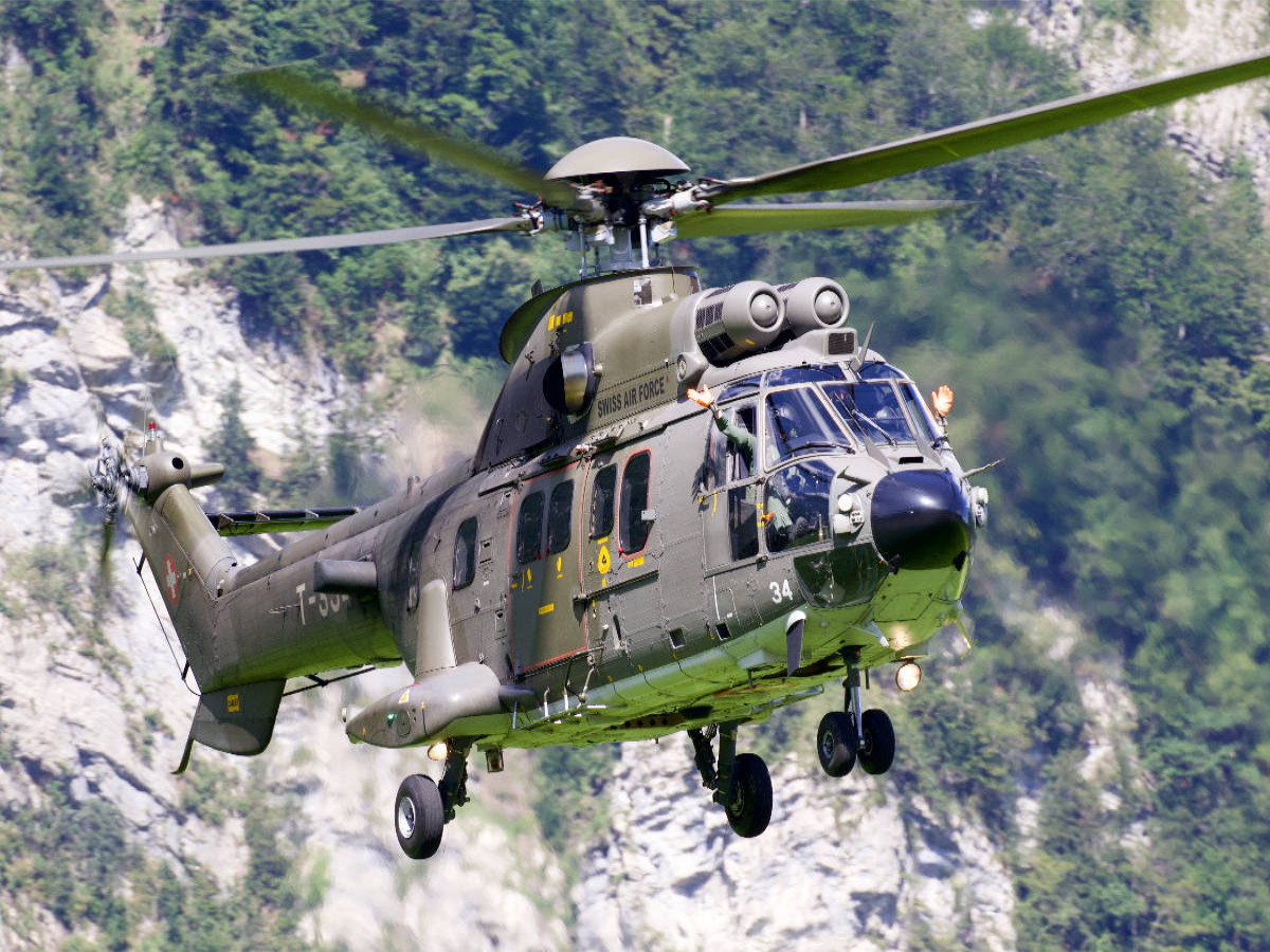 Eurocopter Super Puma, Swiss AirForce