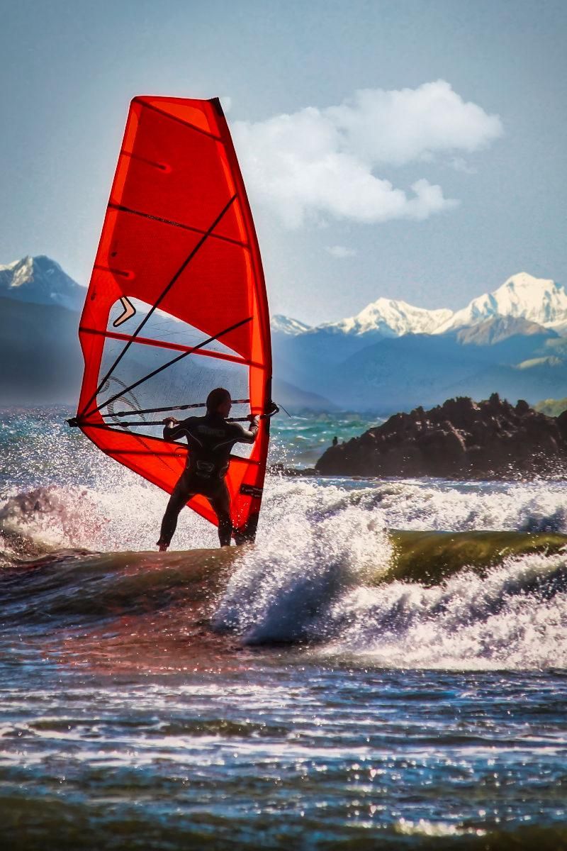 Surfen auf der perfekten Welle