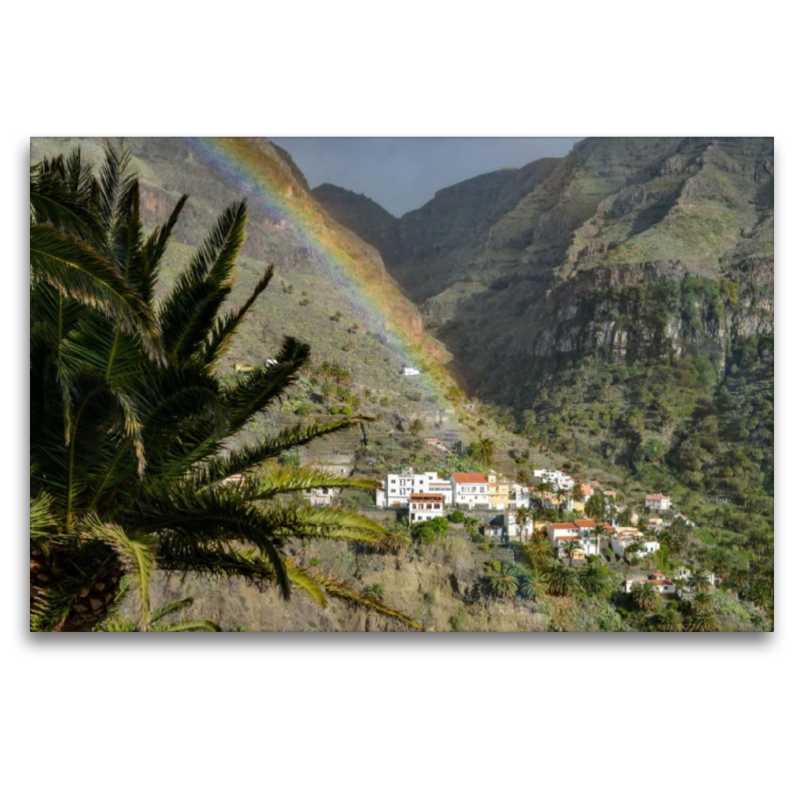 La Gomera - Valle Gran Rey von Iglesia de San Antonio de Padua aus