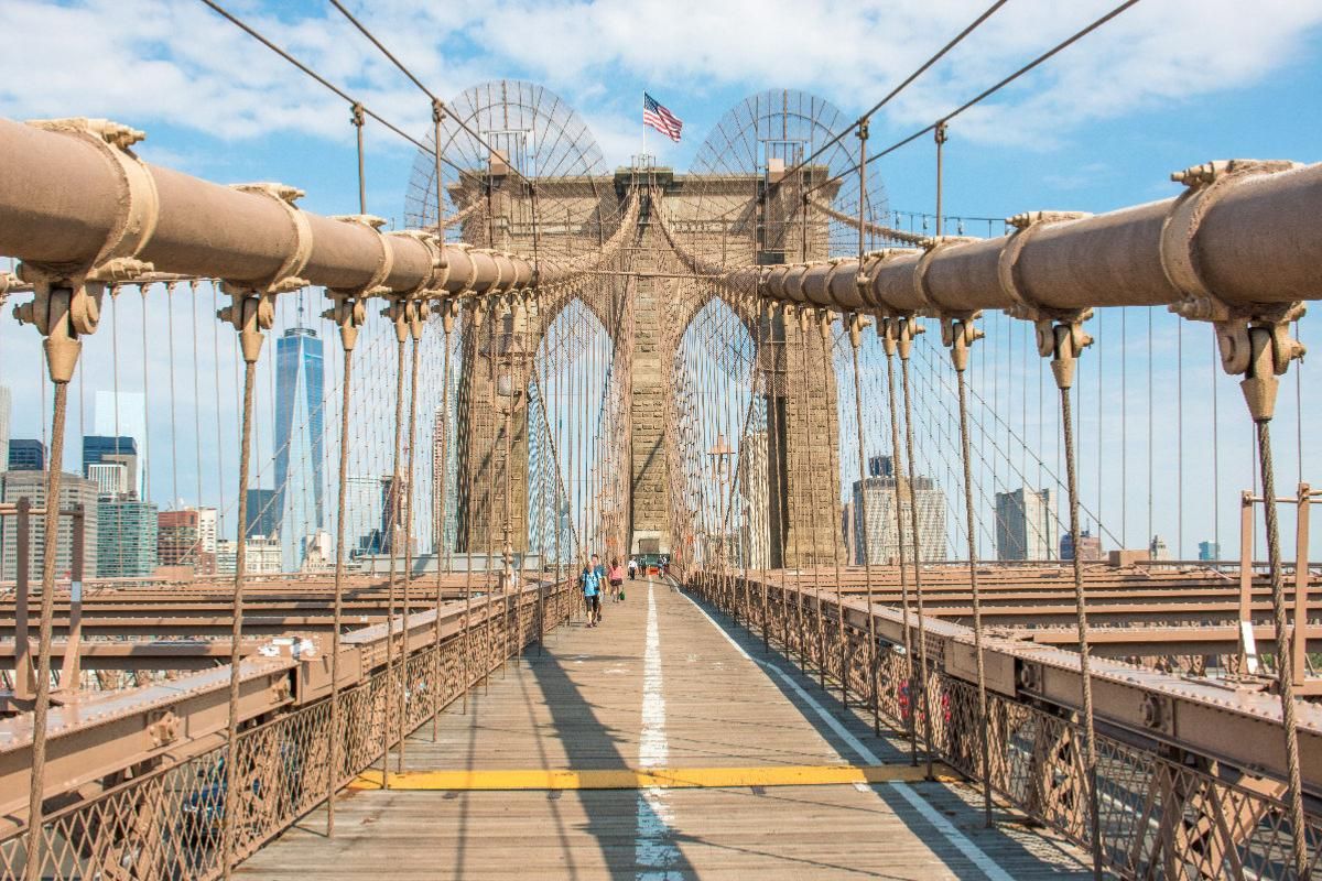 Brooklyn Bridge and Skyline