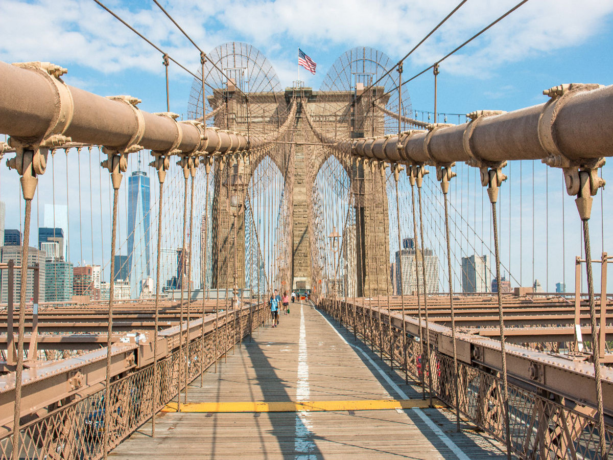 Brooklyn Bridge and Skyline