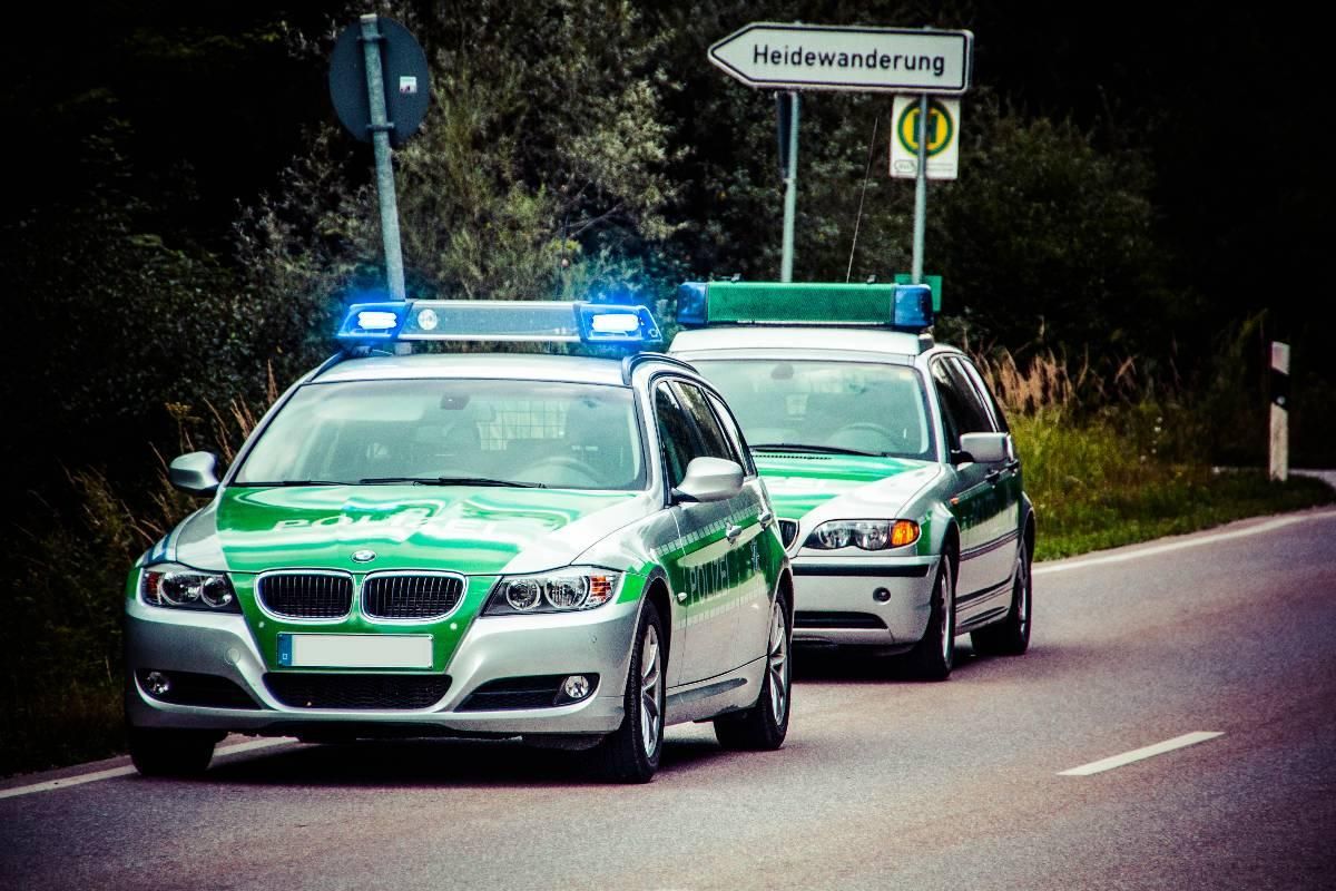 Polizei Streifenwagen