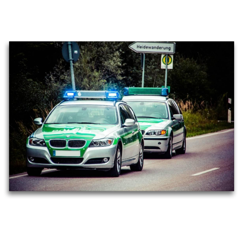 Polizei Streifenwagen