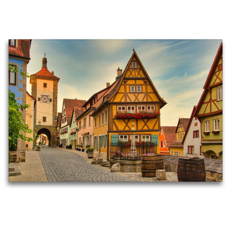 Das Plönlein in  Rothenburg ob der Tauber