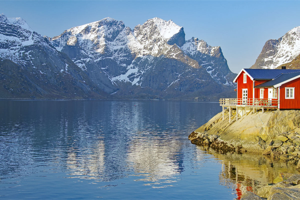 Rorbuer auf den Lofoten