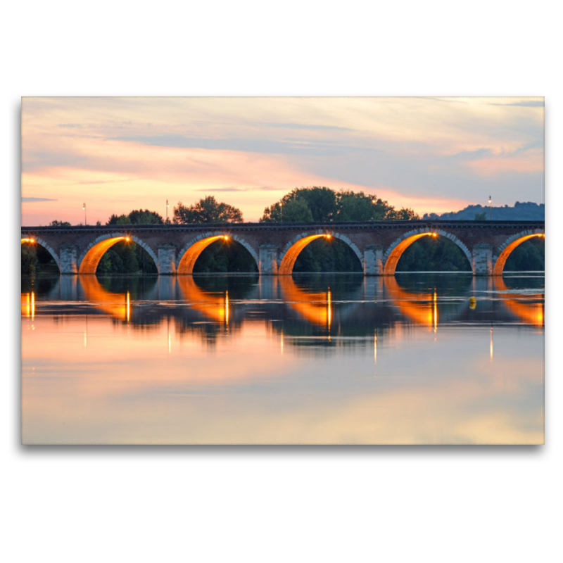 Brücke in der Stadt Moissac