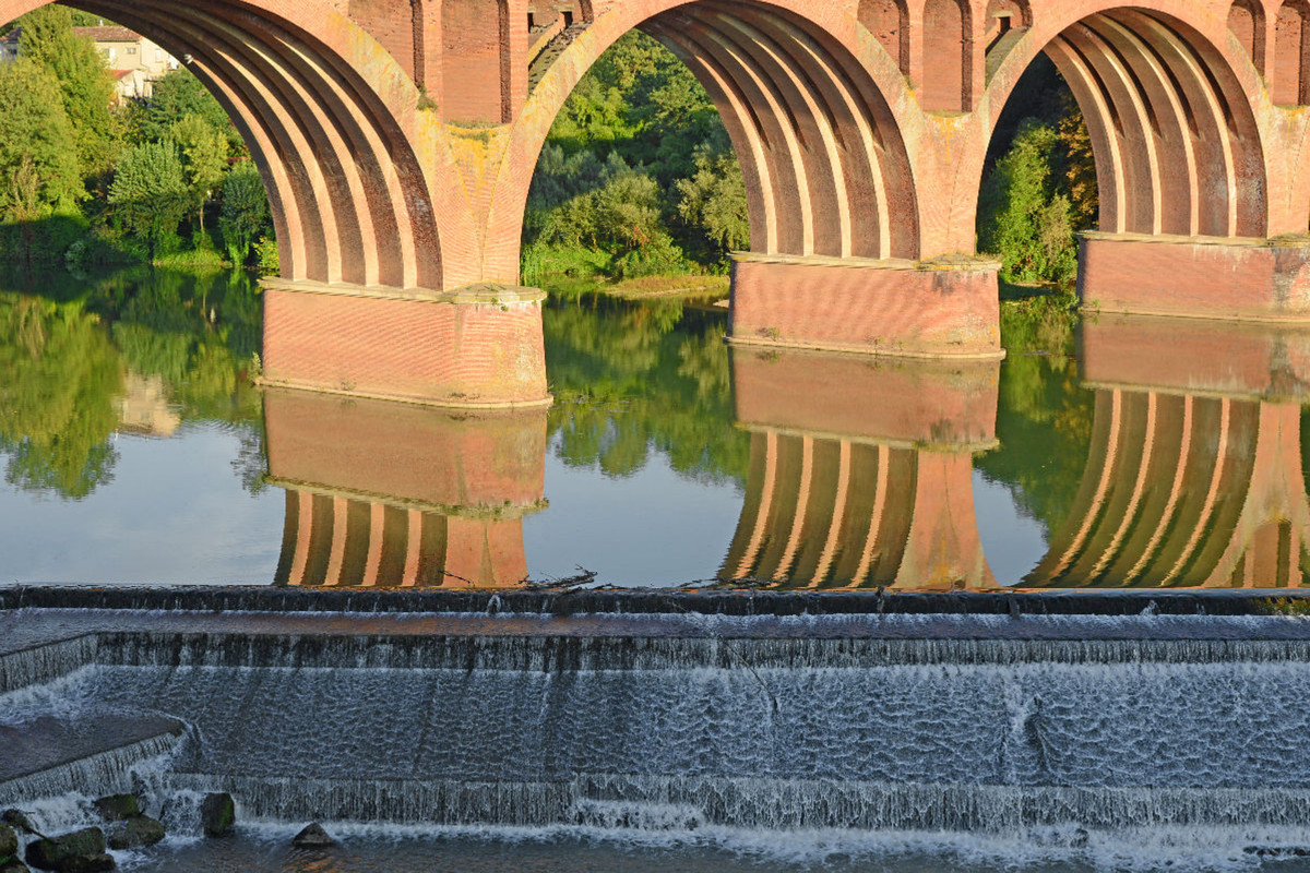 Rote Brücke von Albi