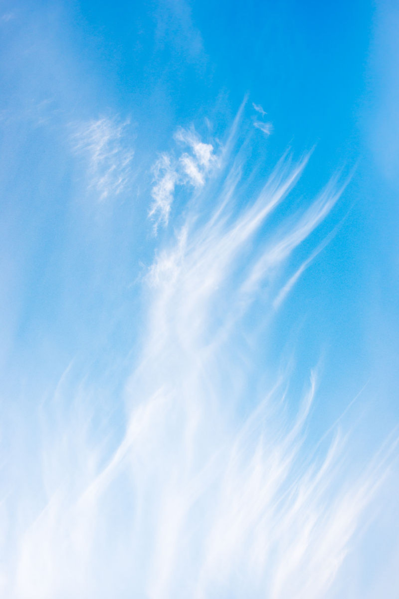 Wolken-Engel am Himmel