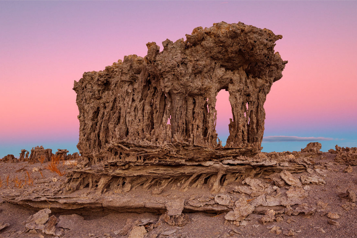 Tuff, Mono Lake, Kalifornien, USA