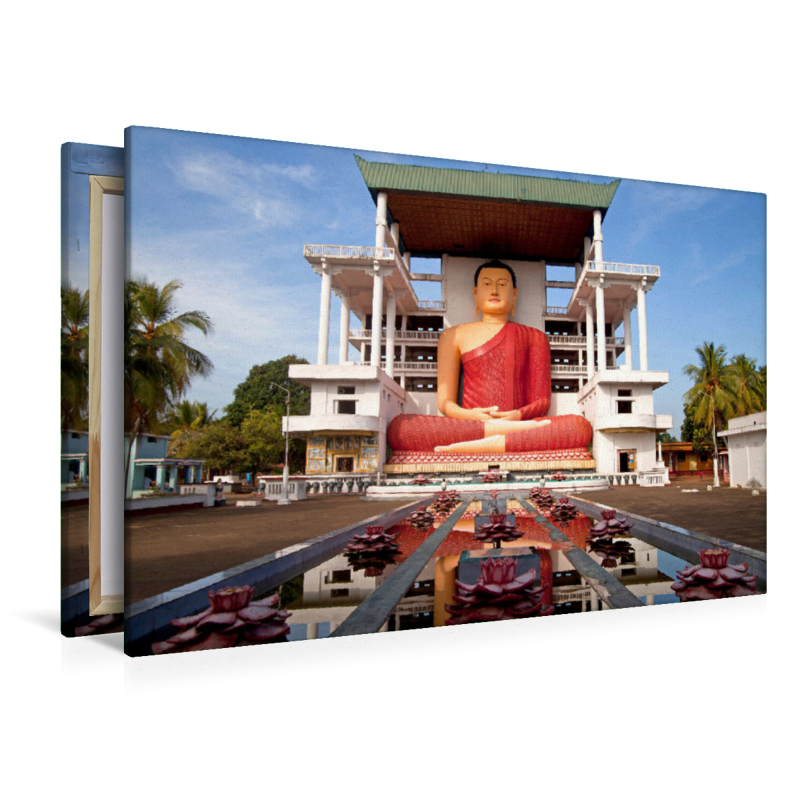 Buddhastatue im Weherahena-Tempel Matara