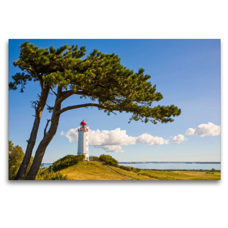 Leuchtturm Dornbusch auf der Insel Hiddensee