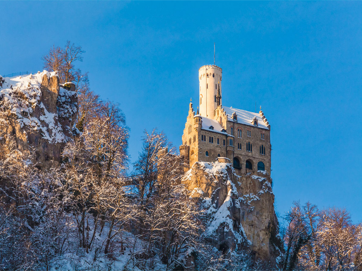 Schloss Lichtenstein auf der Schwäbischen Alb