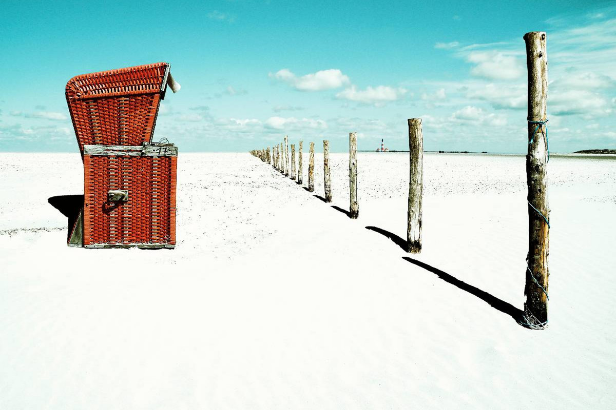 Fluchtpunkt Westerhever (St. Peter-Ording / Ordinger Strand)