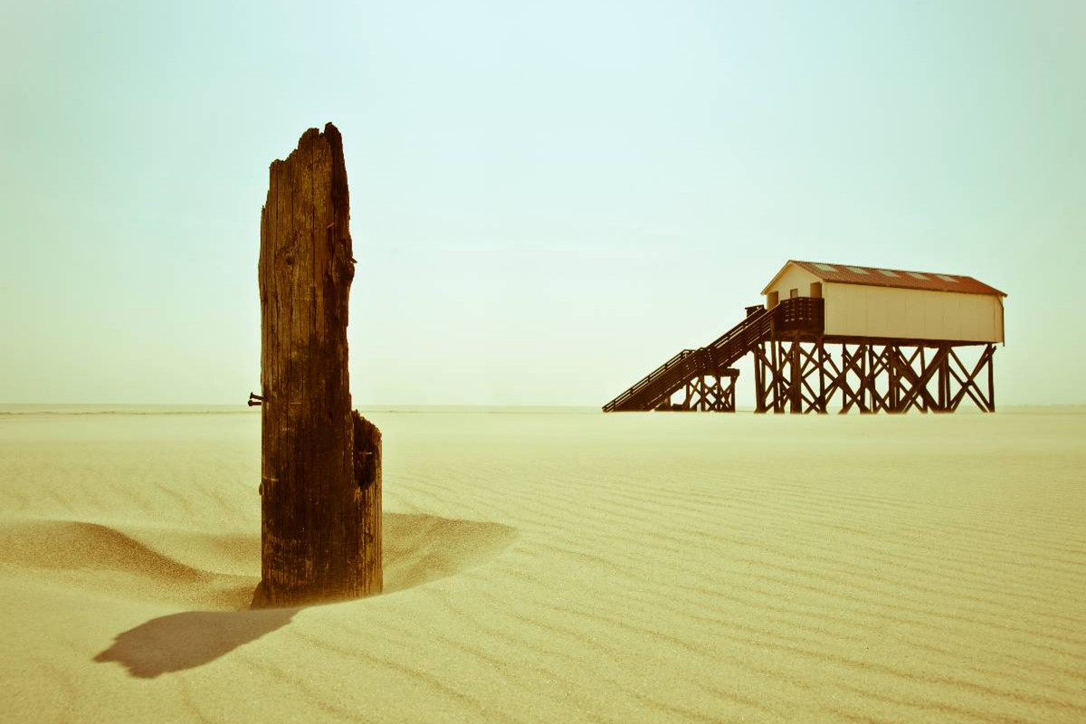 Sommerhitze am Strand von St. Peter-Ording