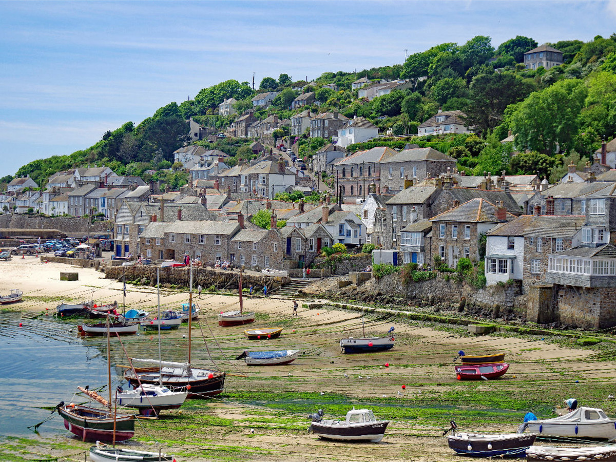 Der farbenfrohe Ort Mousehole