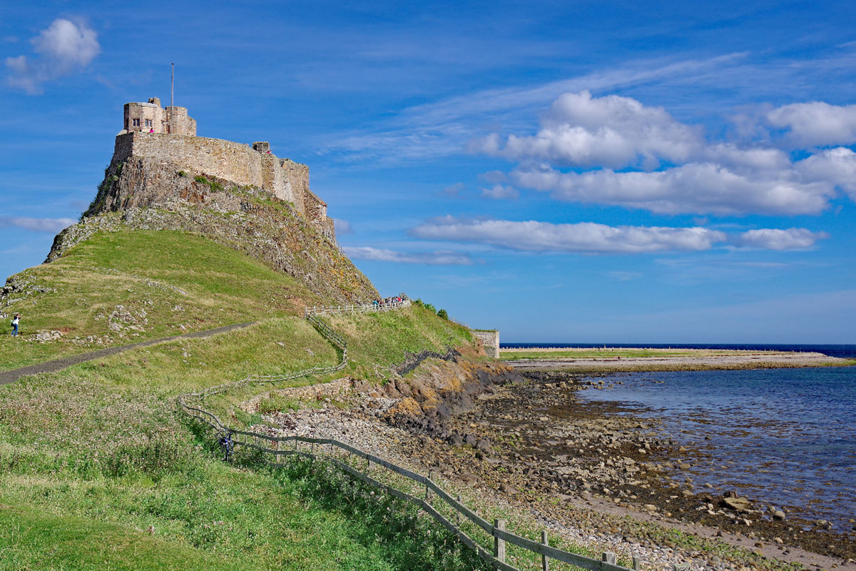 Lindisfarne Castle im Nordosten Englands