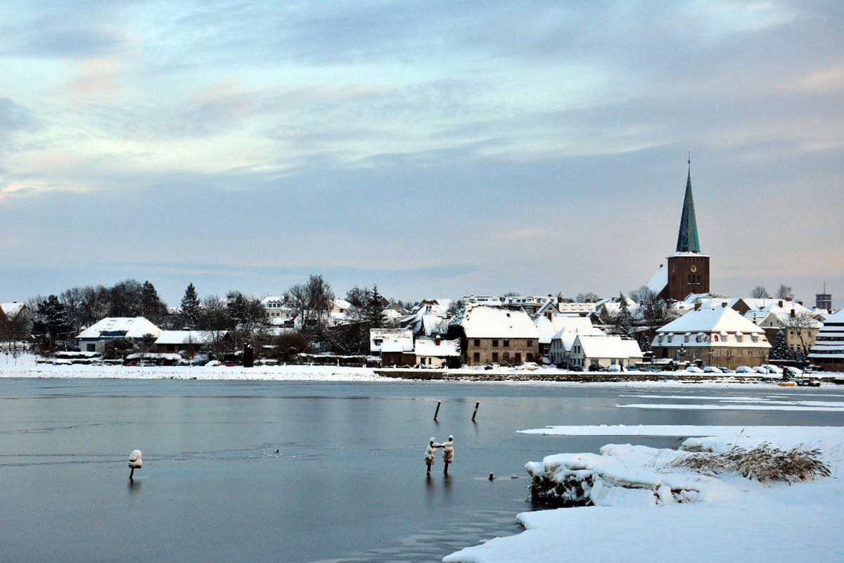 Winterstimmung am Binnenwasser