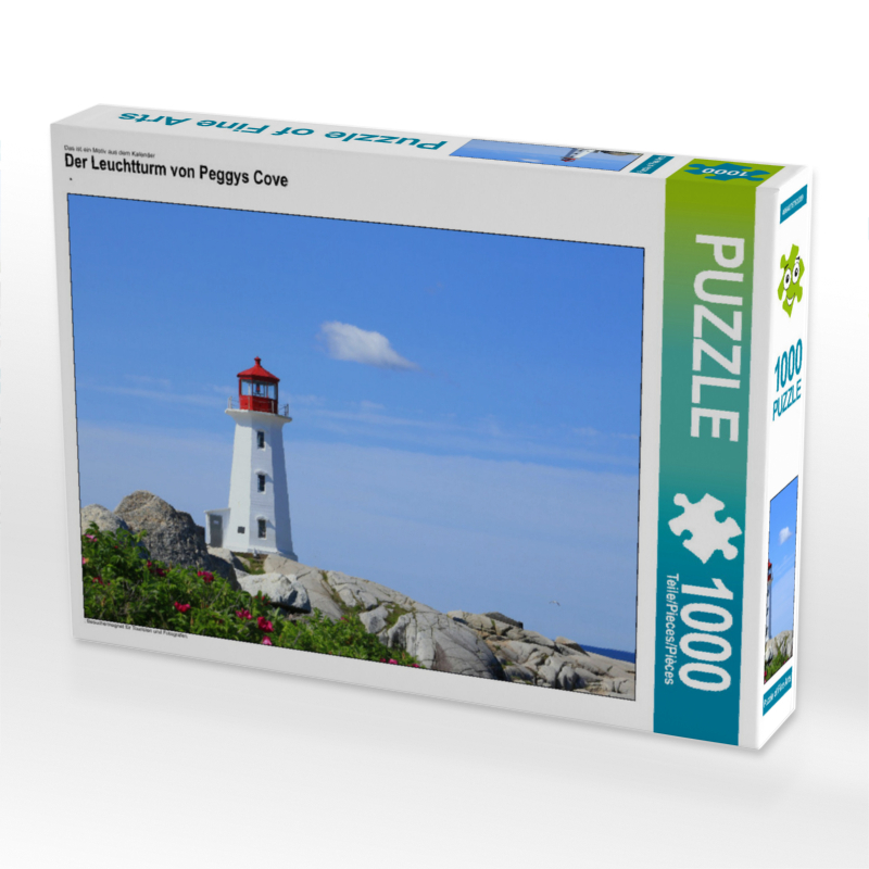 Der Leuchtturm von Peggys Cove