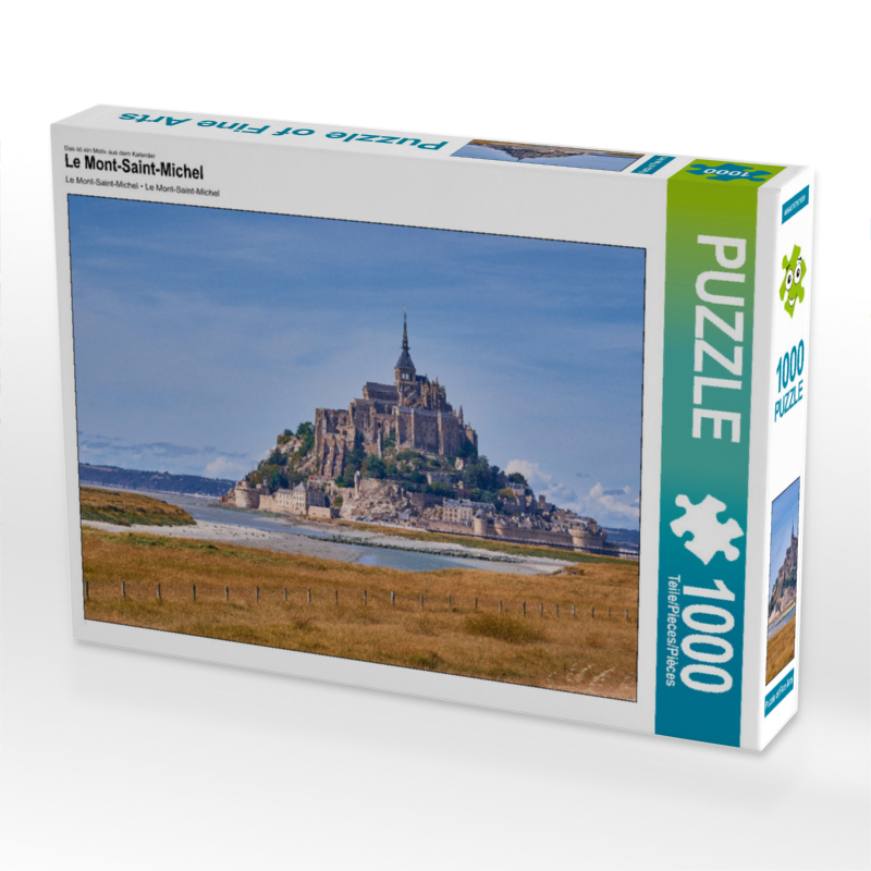 PUZZLE 1000 pièces - Le Mont-Saint-Michel - Normandie