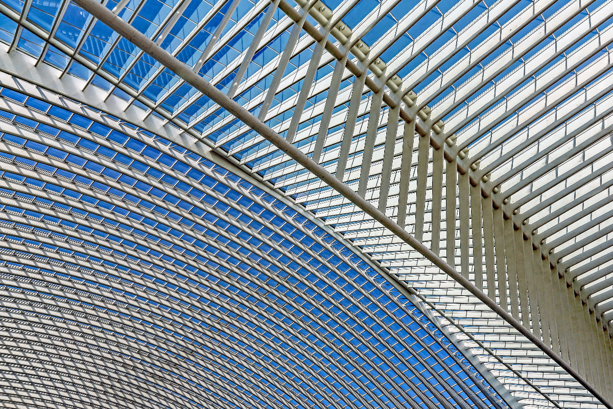 Der Bahnhof Liège-Guillemins (Dachkonstruktion)