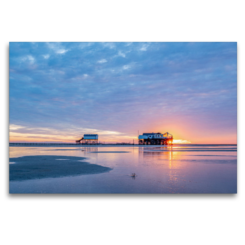 Strand am frühen Morgen in St. Peter-Ording