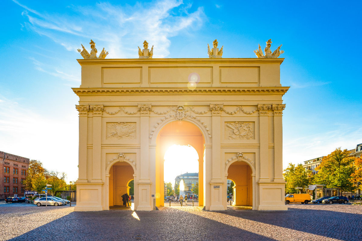 Das  Brandenburger Tor in Potsdam