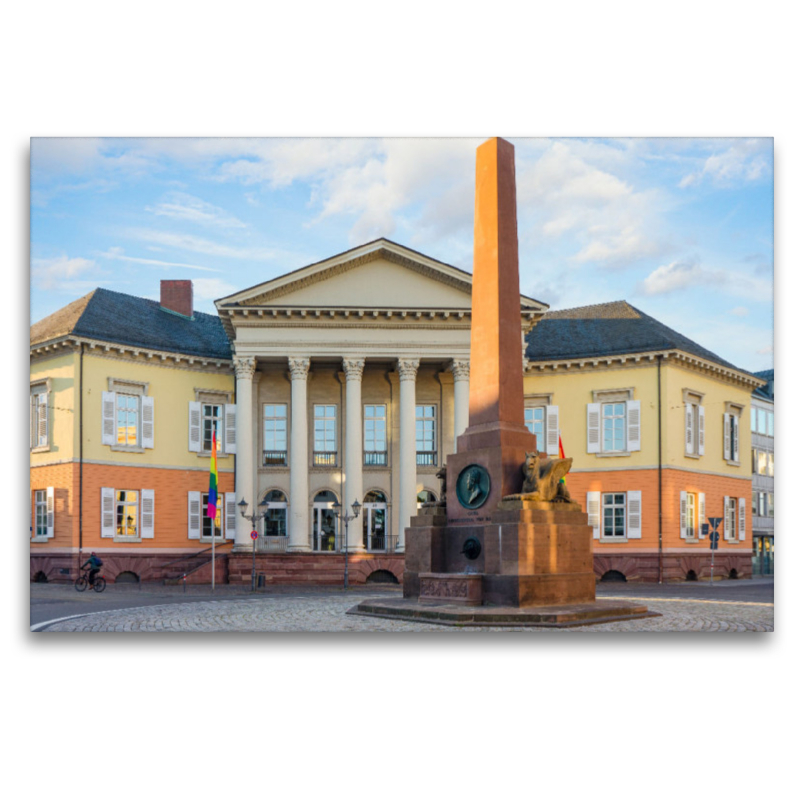 Der Rondellplatz und die Verfassungssäule