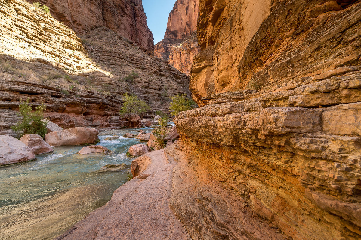 Havasu Creek in Grand Canyon