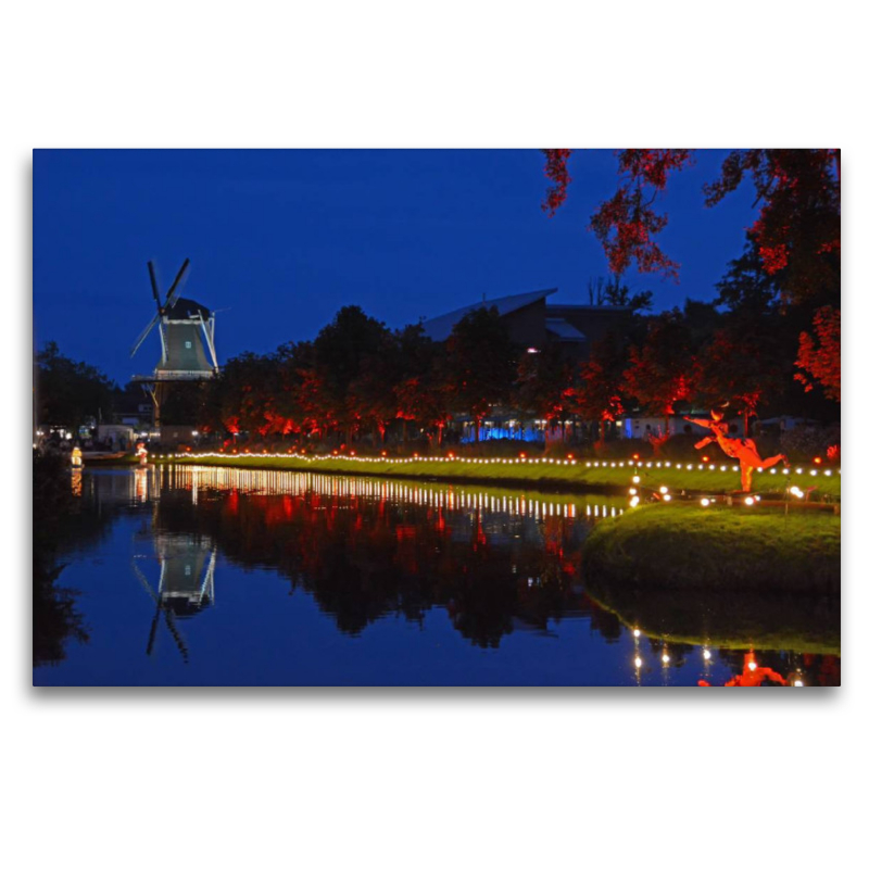 Im Stadtpark bei Nacht