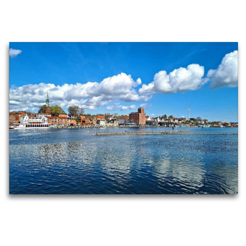 Hafen in Kappeln mit Heringszäunen