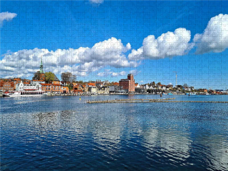 Hafen in Kappeln mit Heringszäunen