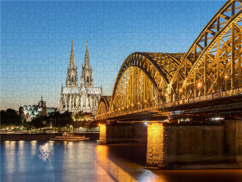 Kölner Dom und Hohenzollernbrücke