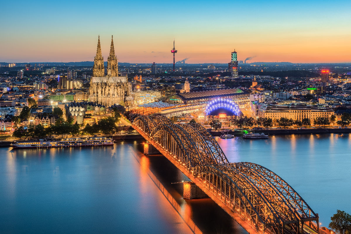 Köln am Abend