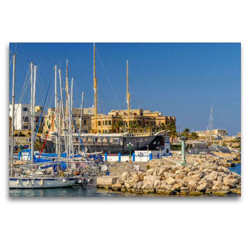 Segelboote in der Msida Yacht Marina