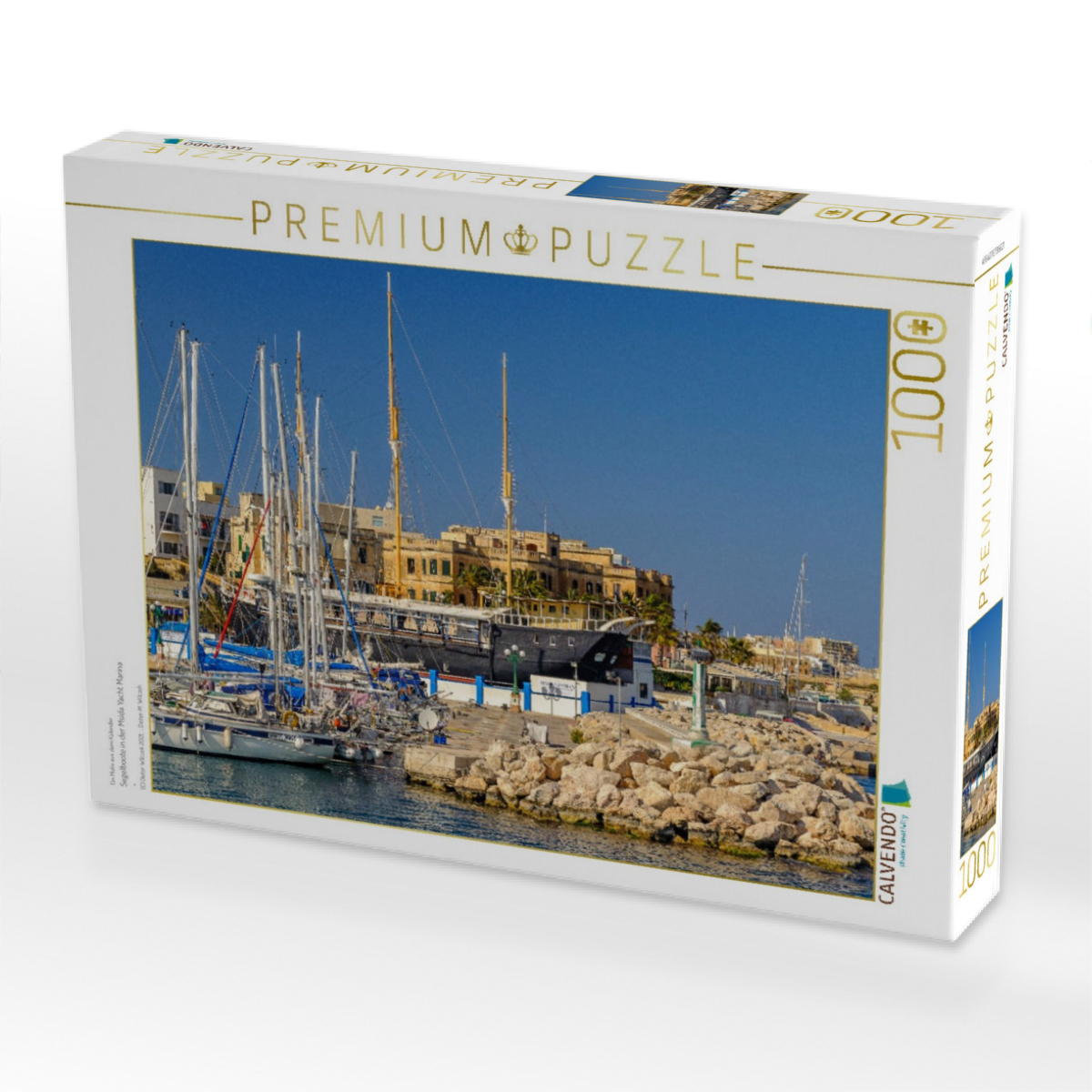 Segelboote in der Msida Yacht Marina