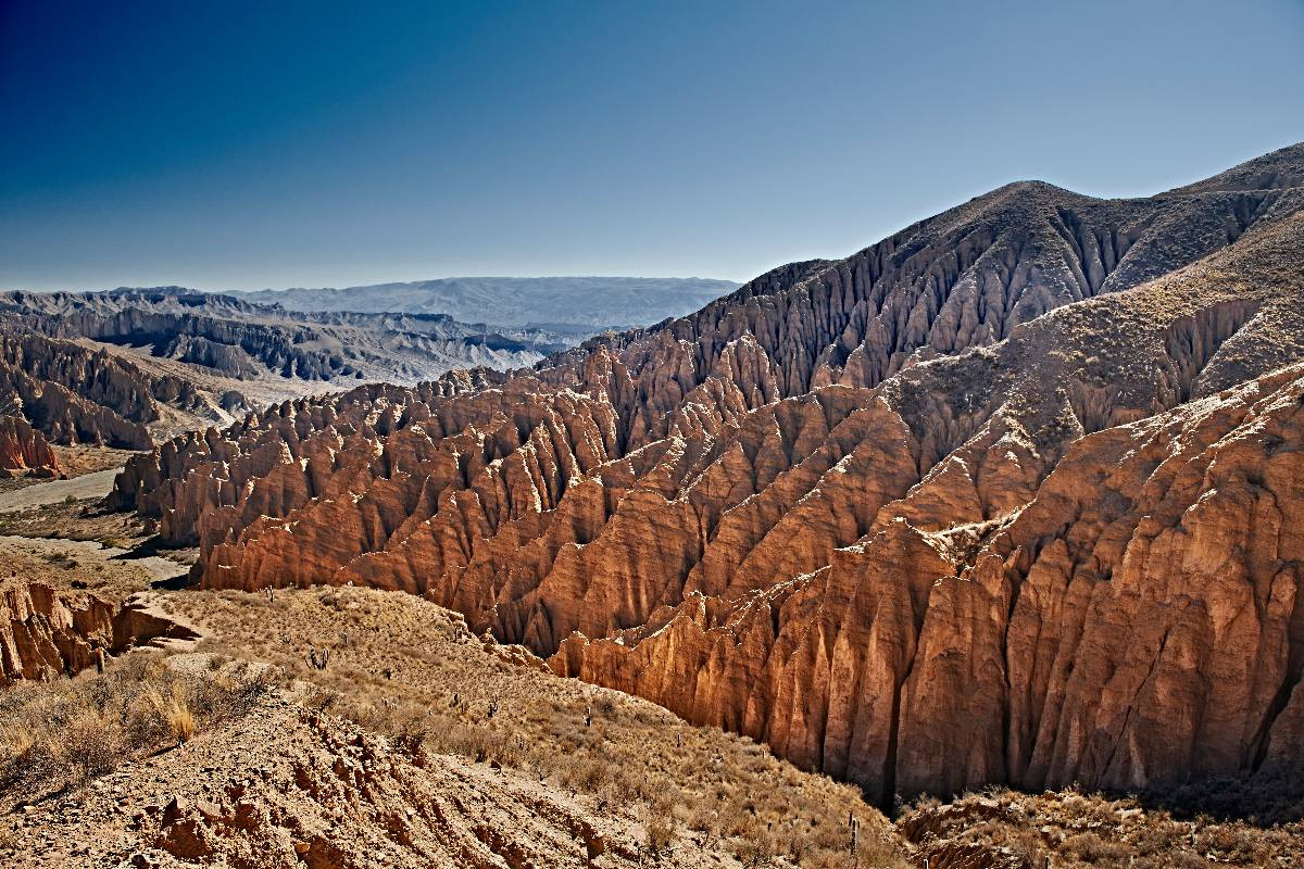 Erosionslandschaft El Silla