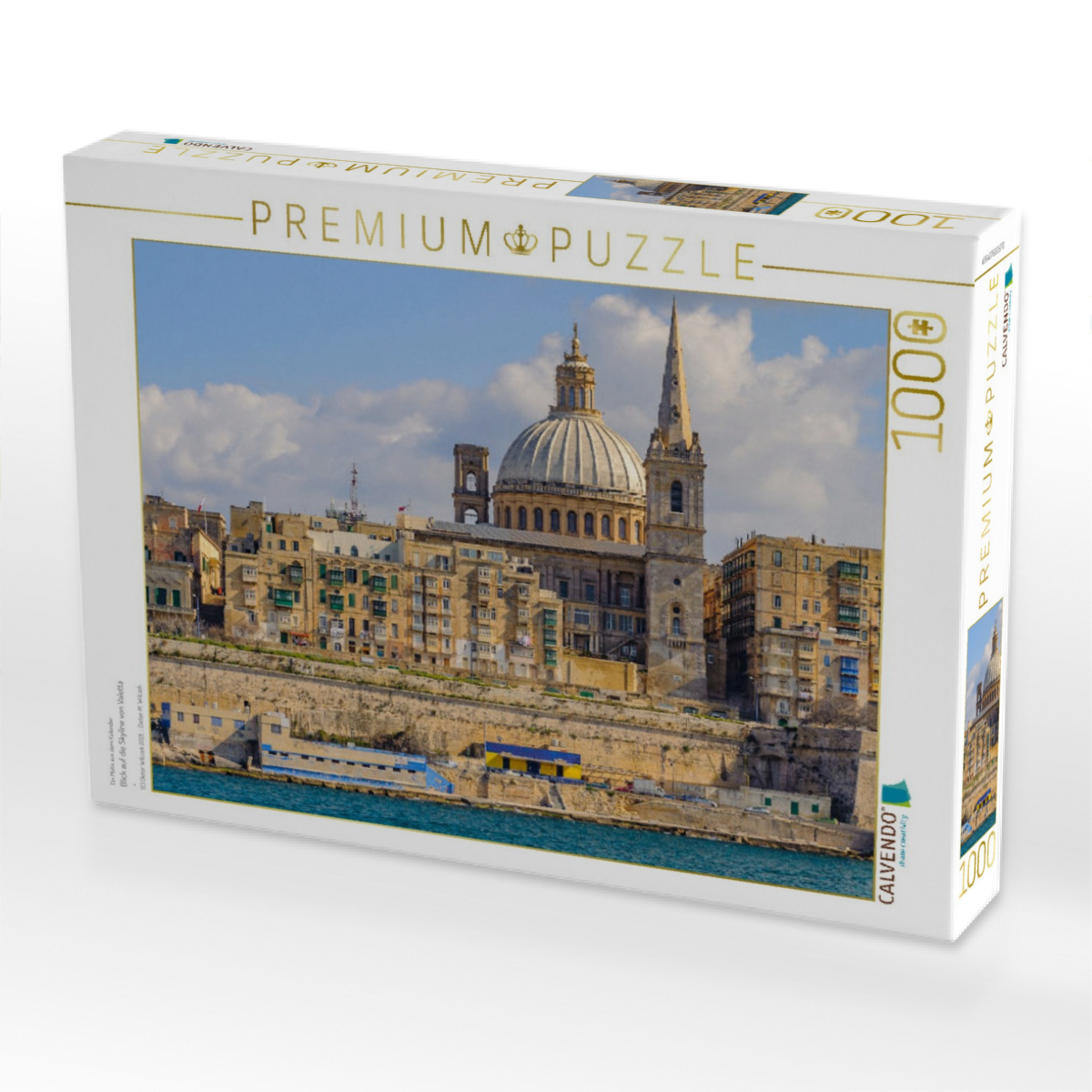 Blick auf die Skyline von Valetta