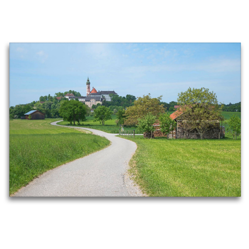 Wanderweg zum Kloster Andechs