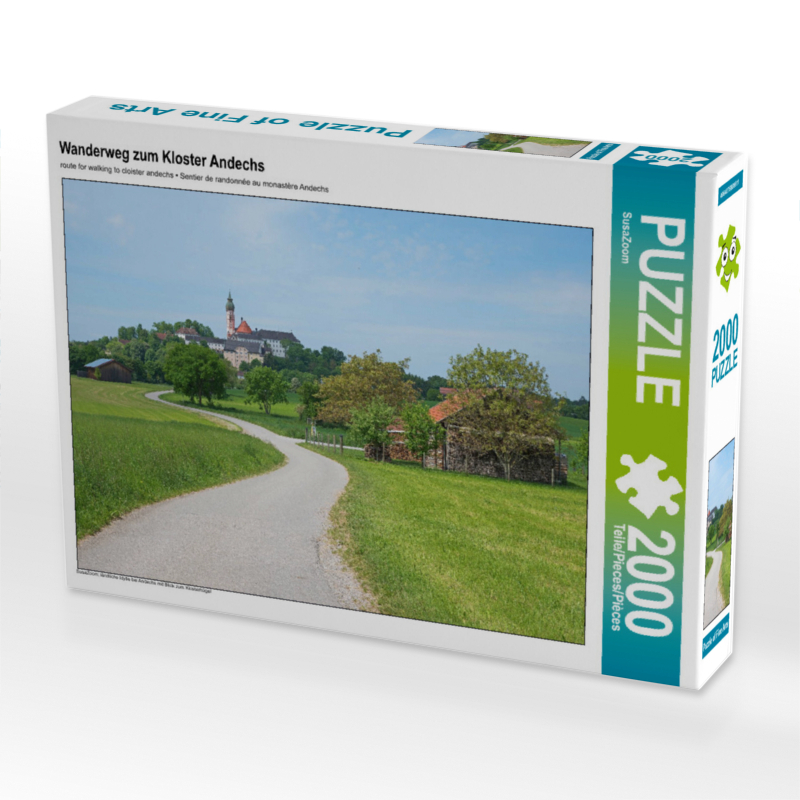 Wanderweg zum Kloster Andechs