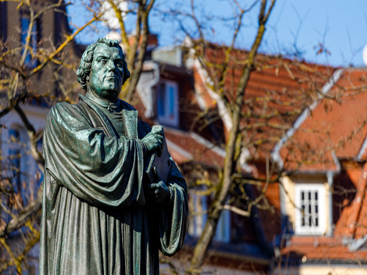 Matin Luther Statue Eisenach