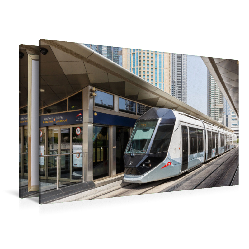 Dubai Tram in den Vereinigten Arabischen Emiraten