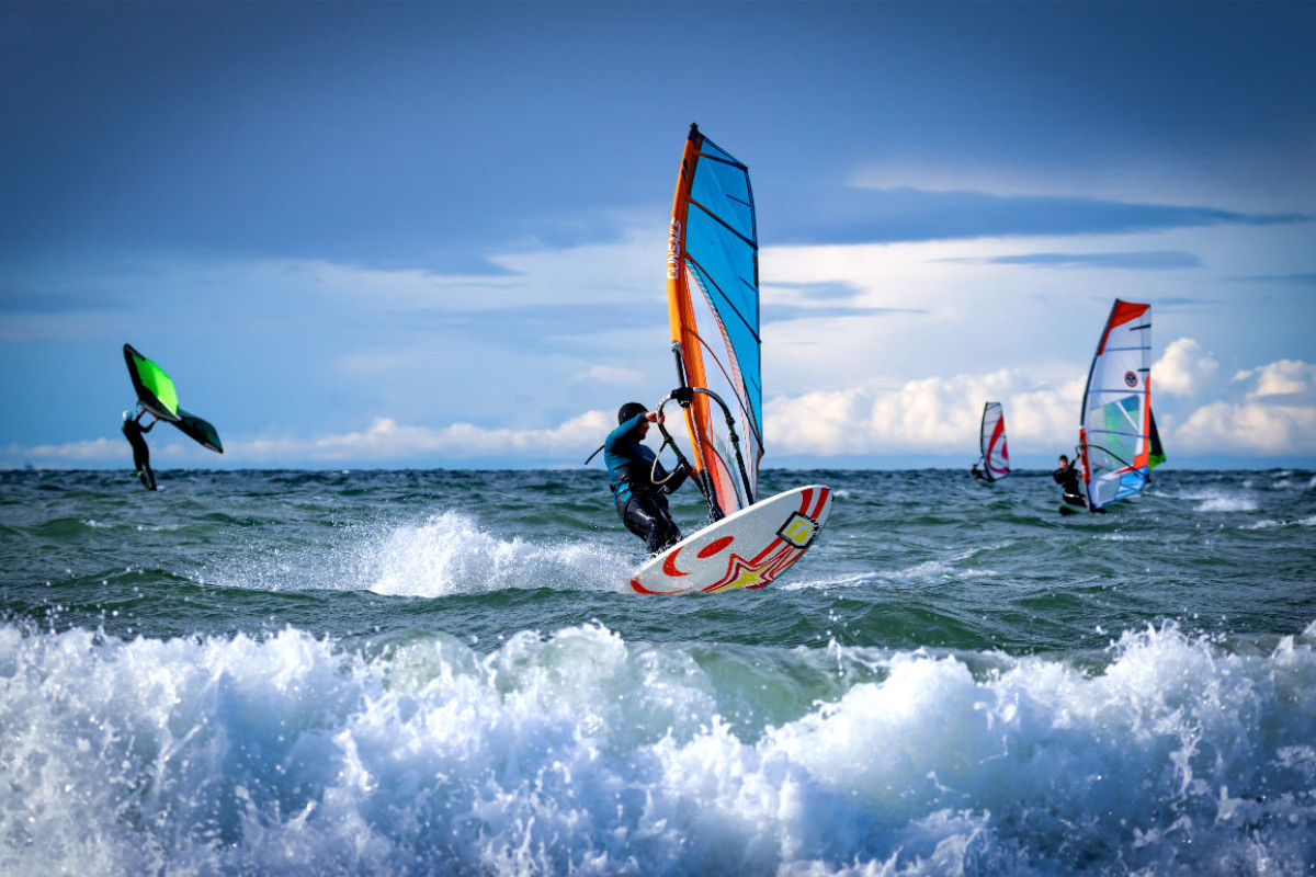 Teamsurfen auf Fehmarn