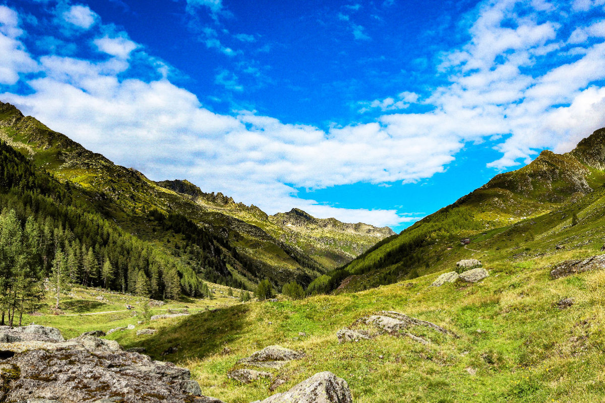 Berge am Talschluss des Ahrntals