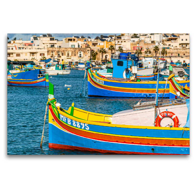 Fischerhafen in Marsaxlokk, im Südosten von Malta