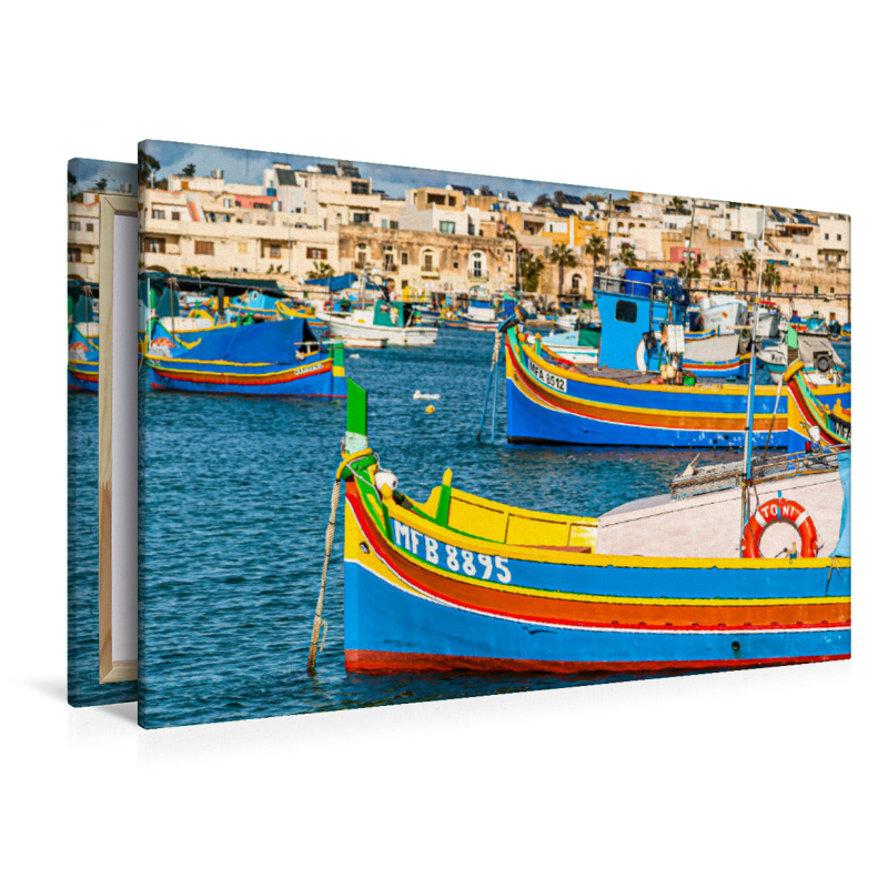 Fischerhafen in Marsaxlokk, im Südosten von Malta