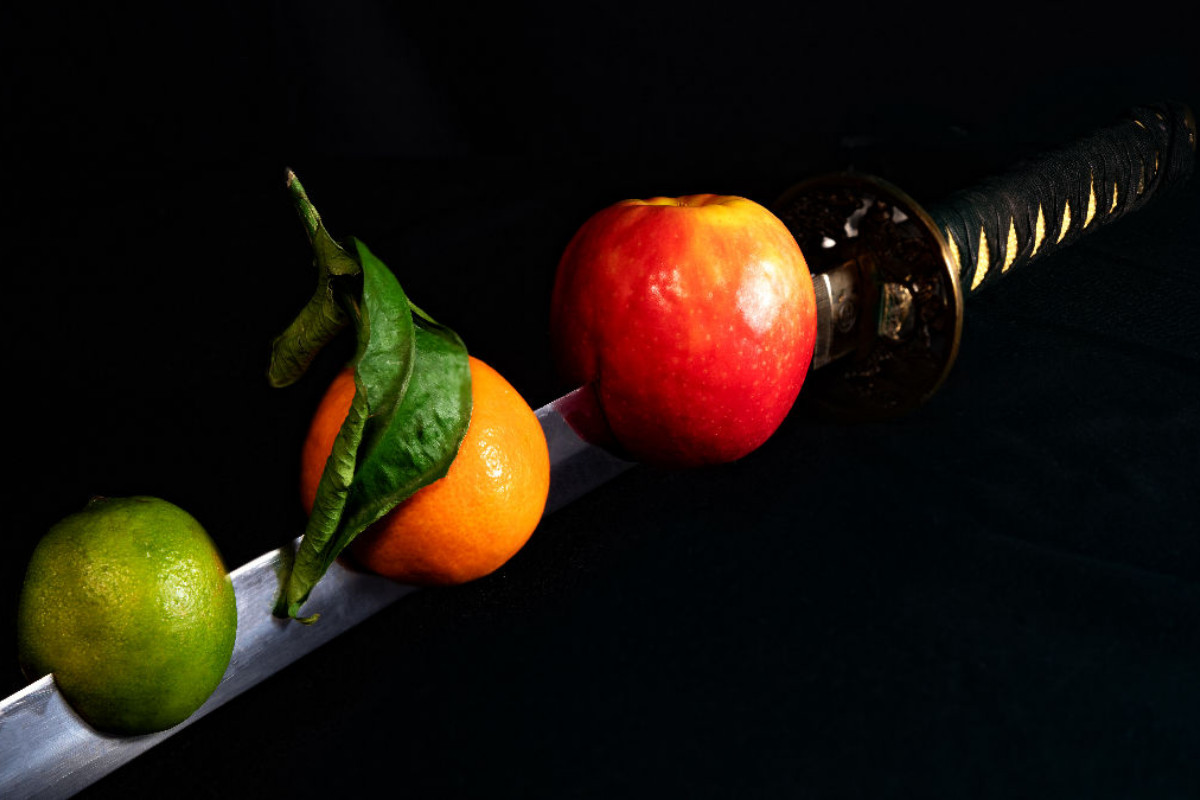 Fruits on Sword