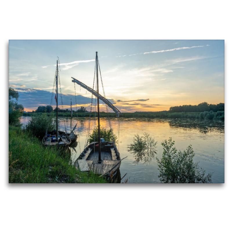 Die Toues, die traditionellen Boote der Loire