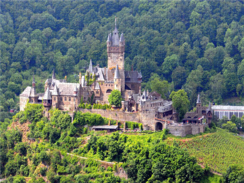 Reichsburg Cochem im Moseltal